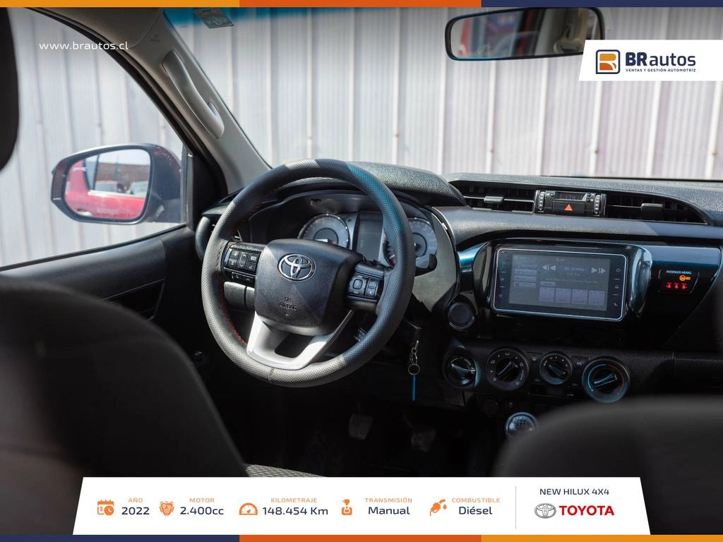 Toyota Hilux DX 2.4 Diésel 2022 | 4x4 | 7 Airbags | Los Angeles