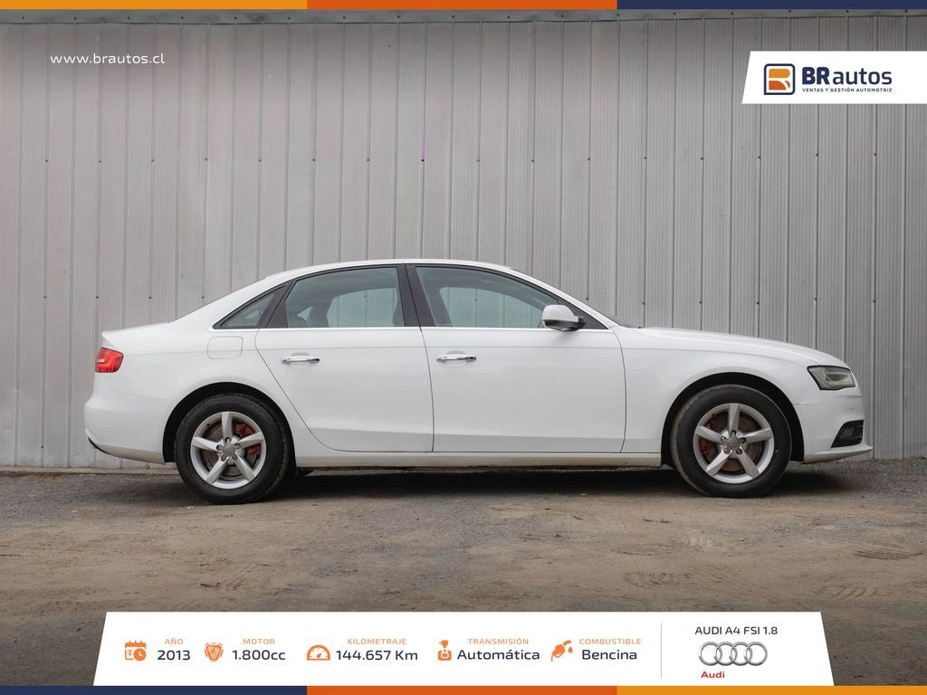 AUDI A4 1.8 T 4X2 120HP MULTITRONIC AT 4P $8.890.000