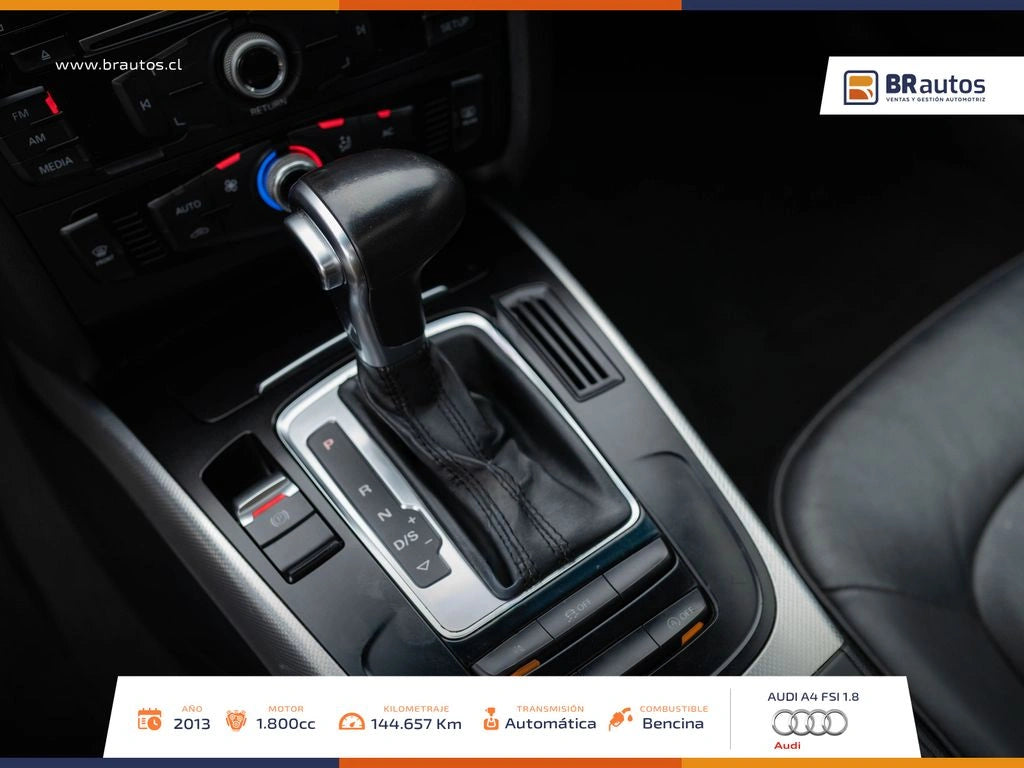 AUDI A4 1.8 T 4X2 120HP MULTITRONIC AT 4P $8.890.000