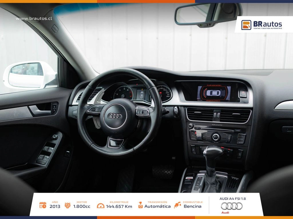 AUDI A4 1.8 T 4X2 120HP MULTITRONIC AT 4P $8.890.000