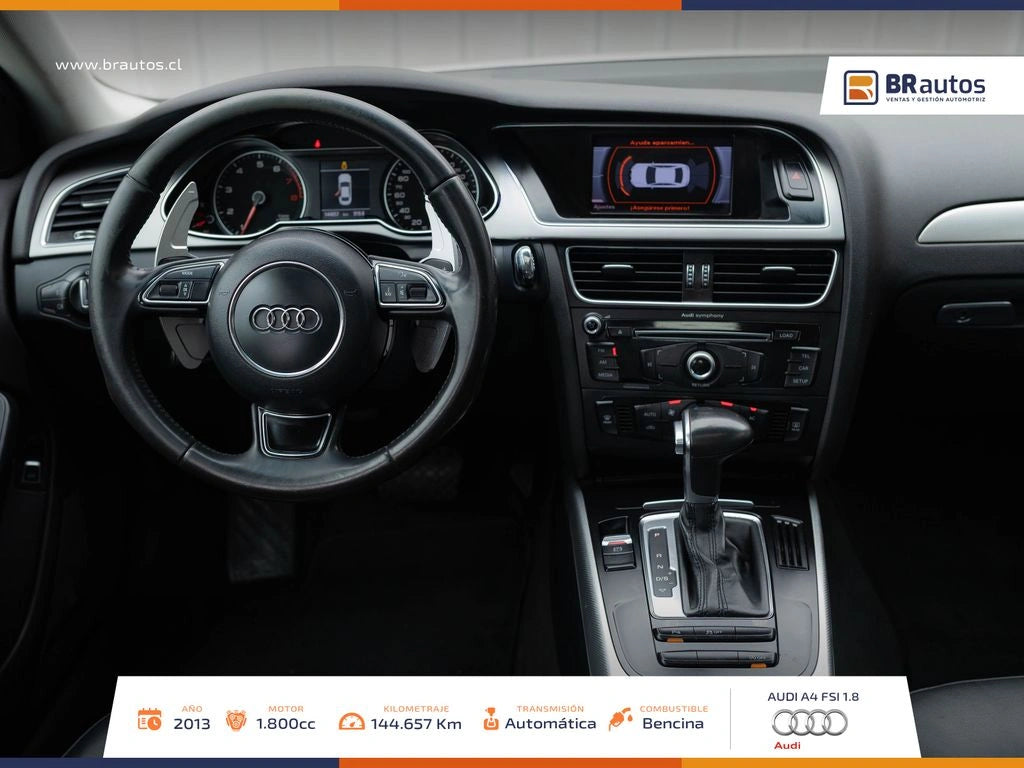 AUDI A4 1.8 T 4X2 120HP MULTITRONIC AT 4P $8.890.000