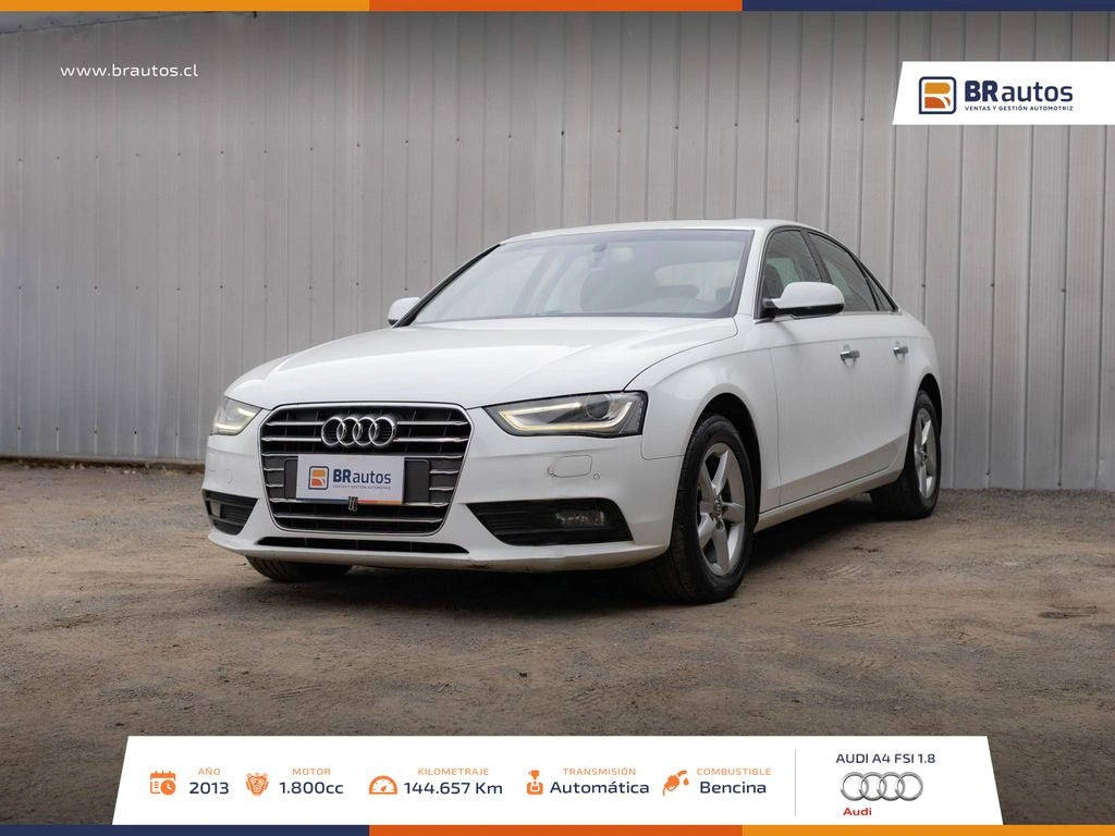 AUDI A4 1.8 T 4X2 120HP MULTITRONIC AT 4P $8.890.000
