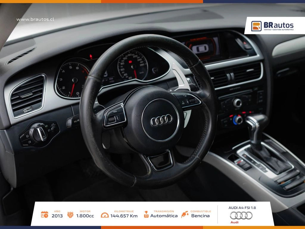 AUDI A4 1.8 T 4X2 120HP MULTITRONIC AT 4P $8.890.000