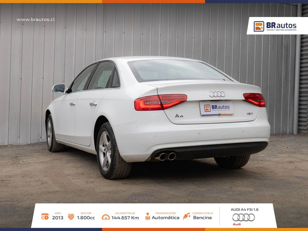 AUDI A4 1.8 T 4X2 120HP MULTITRONIC AT 4P $8.890.000