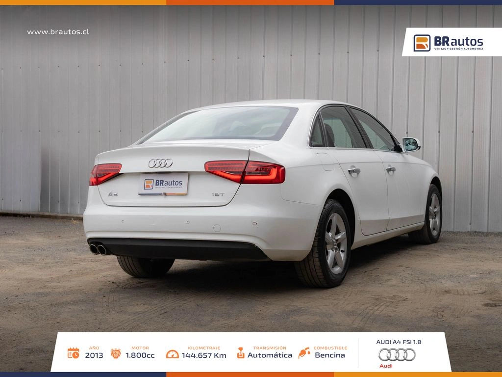 AUDI A4 1.8 T 4X2 120HP MULTITRONIC AT 4P $8.890.000