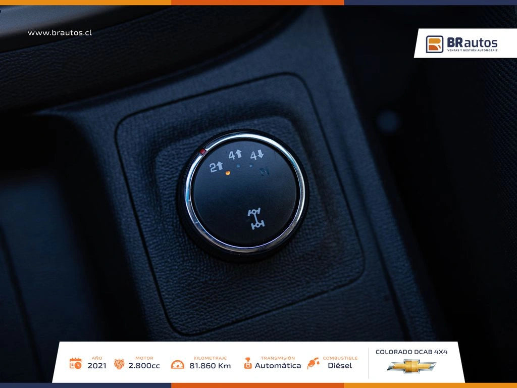 Chevrolet Colorado LT 2.8 Turbo Diésel 2022 | 4x4 | Solo 72.511 KM | Los Ángeles