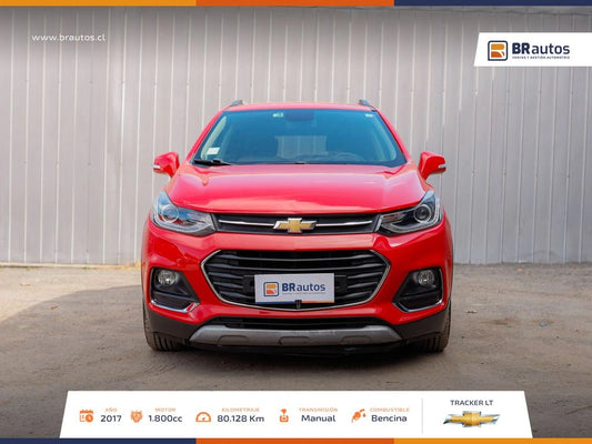 Chevrolet Tracker LT 2017 frente SUV gris compacto