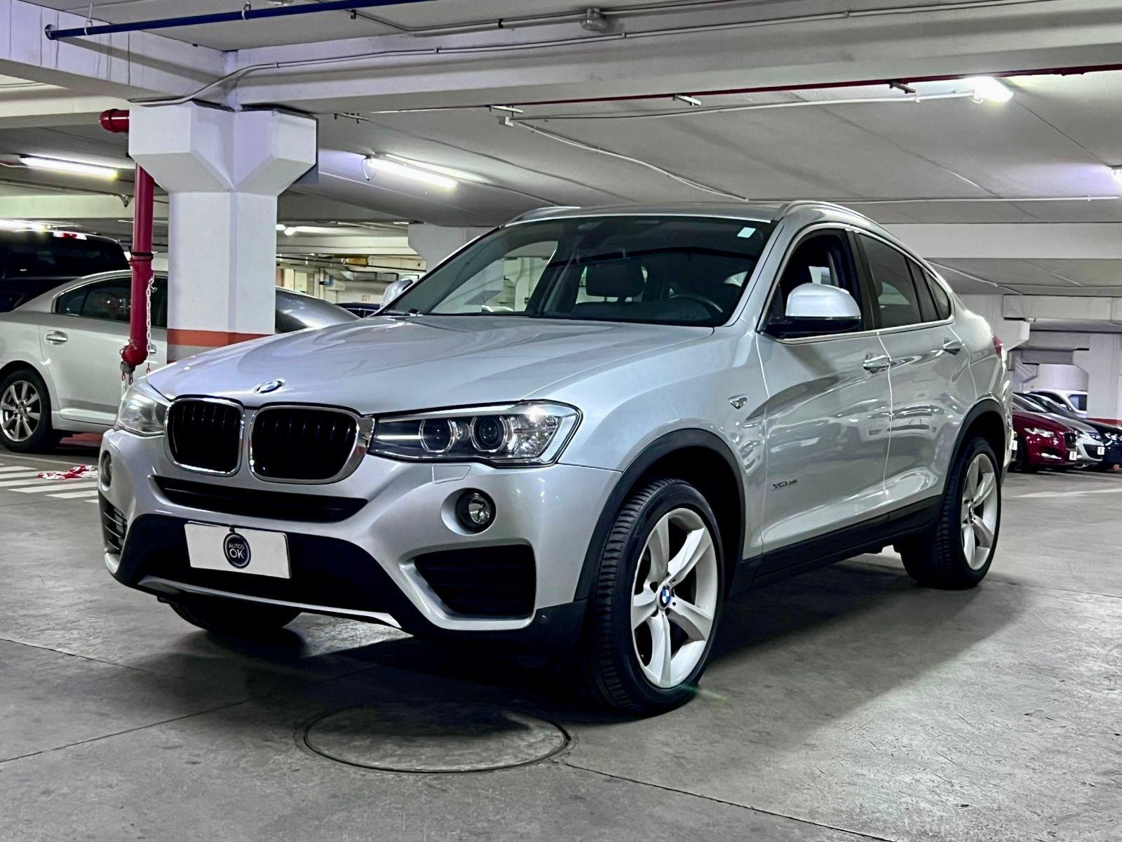 Vista lateral BMW X4 2017 silueta deportiva y tracción xDrive Santiago