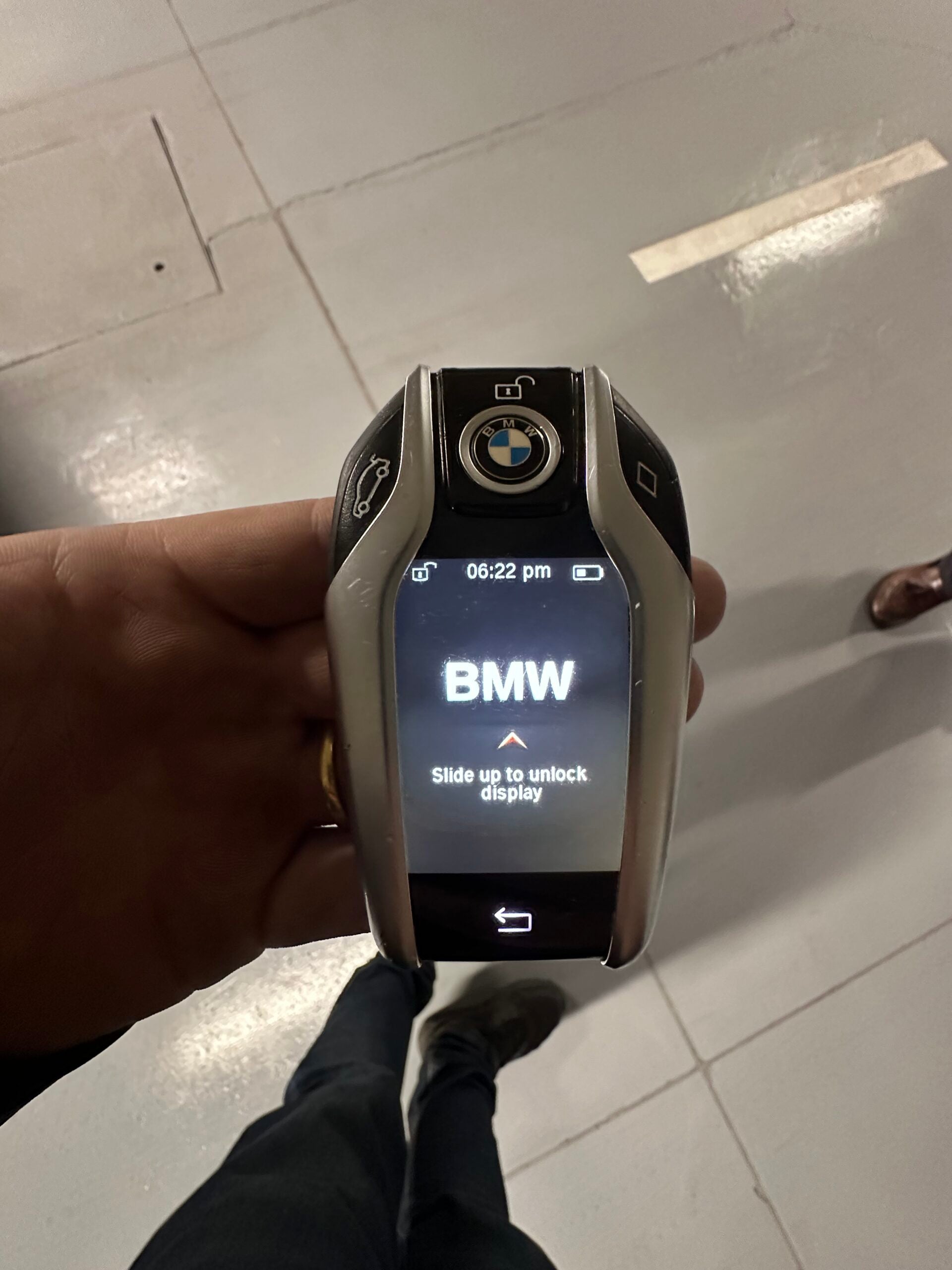 Llave con pantalla inteligente BMW Display Key serie 5 530e