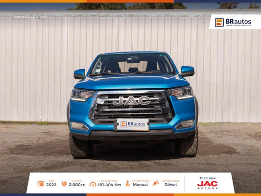 JAC T8 2022 frente robusto camioneta 4x4