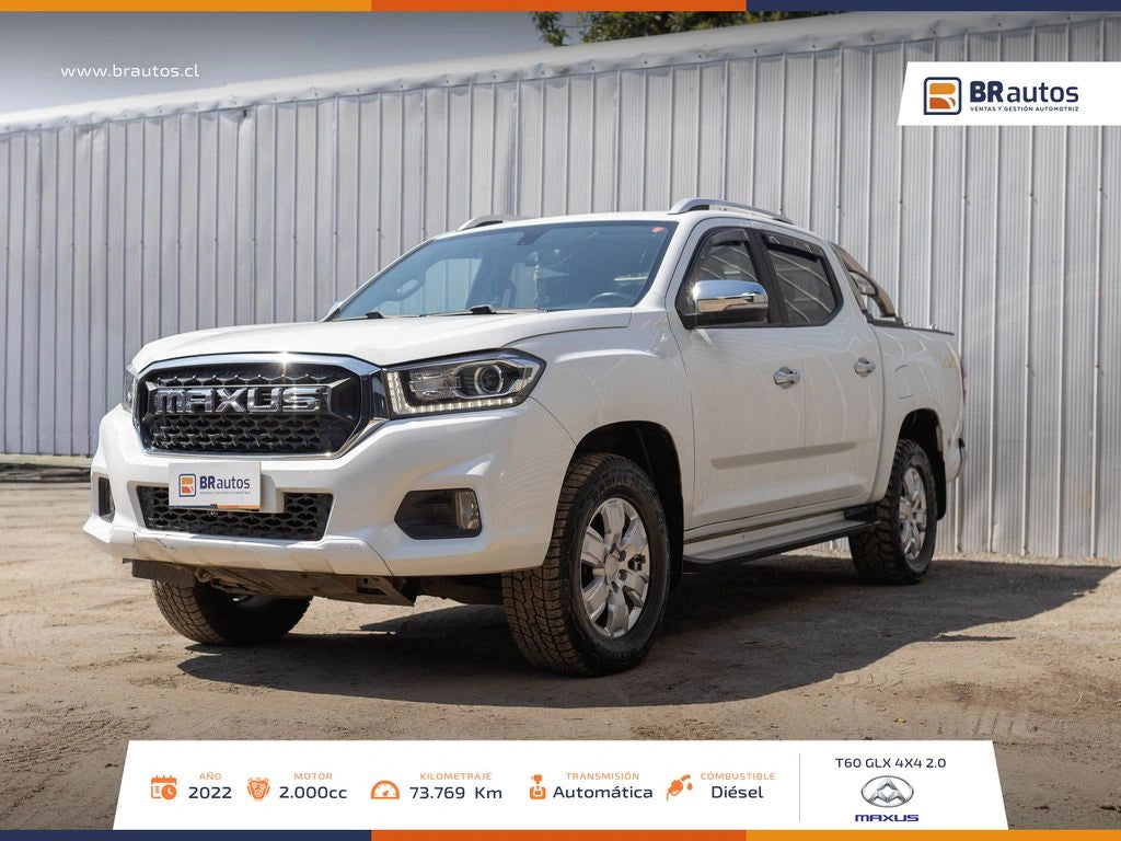 Maxus T60 GLX 2.0 Diésel 2022 | 4x4 | 73.769 KM | Los Angeles
