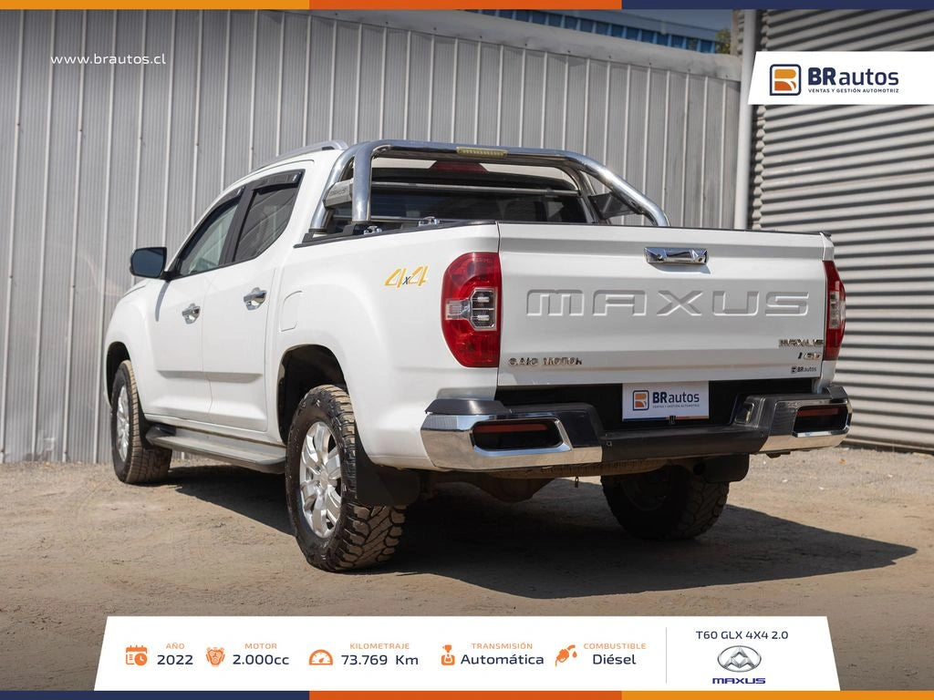 Maxus T60 GLX 2.0 Diésel 2022 | 4x4 | 73.769 KM | Los Angeles