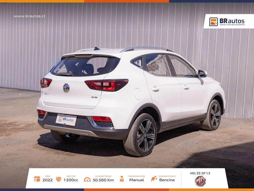 MG ZS 1.5 STD MT 2022 | 50.580 KM | Equipamiento Full | Los Ángeles