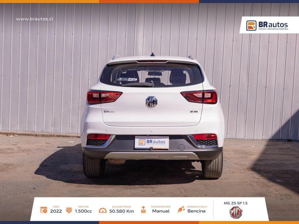 MG ZS 1.5 STD MT 2022 | 50.580 KM | Equipamiento Full | Los Ángeles