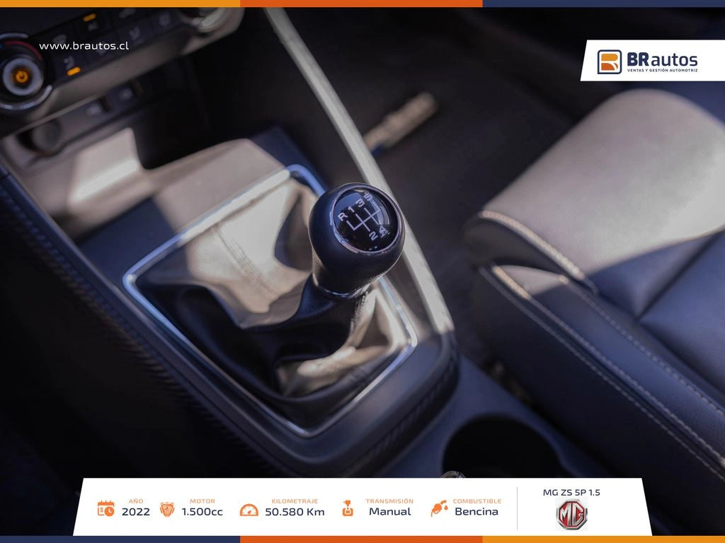 MG ZS 1.5 STD MT 2022 | 50.580 KM | Equipamiento Full | Los Ángeles