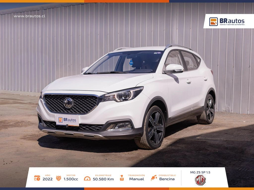 MG ZS 1.5 STD MT 2022 | 50.580 KM | Equipamiento Full | Los Ángeles