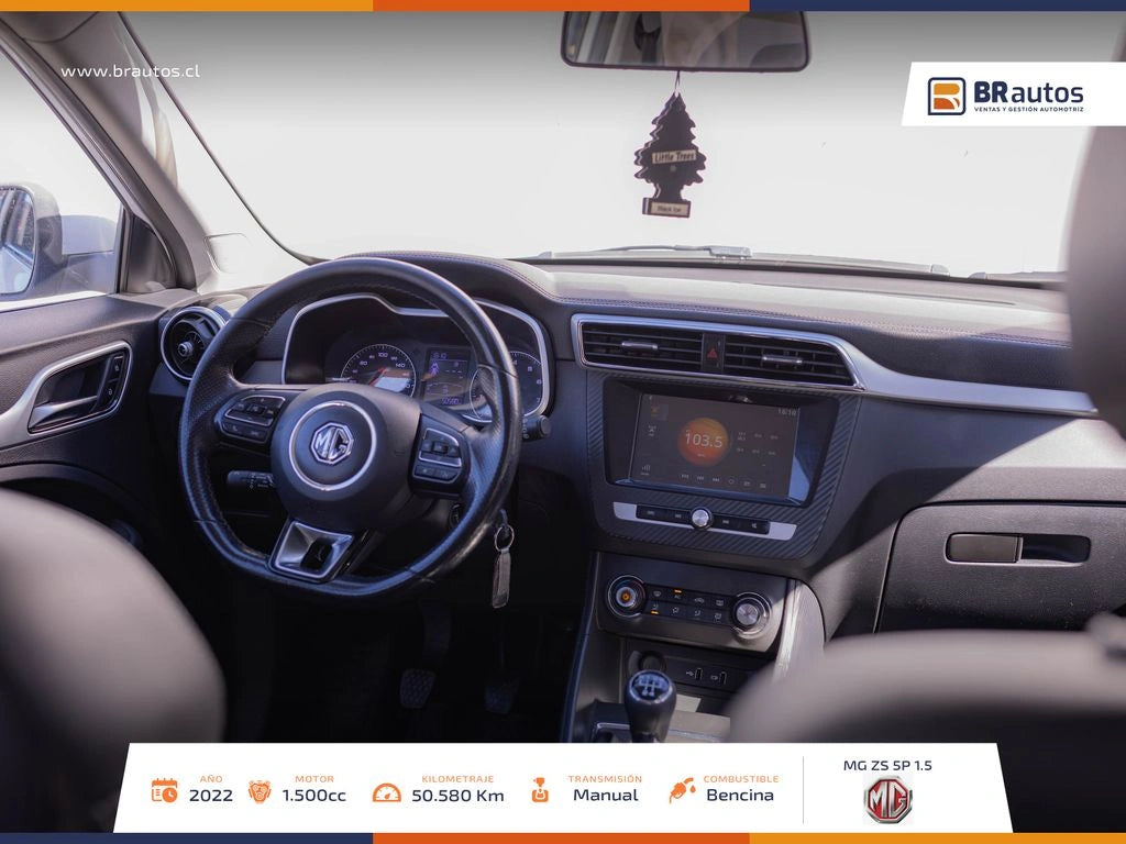 MG ZS 1.5 STD MT 2022 | 50.580 KM | Equipamiento Full | Los Ángeles