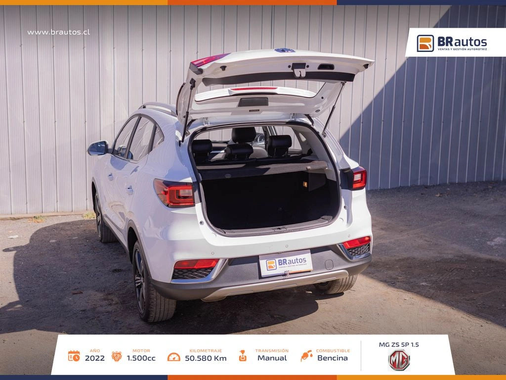 MG ZS 1.5 STD MT 2022 | 50.580 KM | Equipamiento Full | Los Ángeles