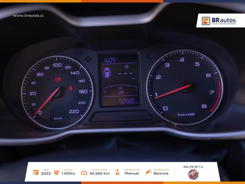 MG ZS 1.5 STD MT 2022 | 50.580 KM | Equipamiento Full | Los Ángeles