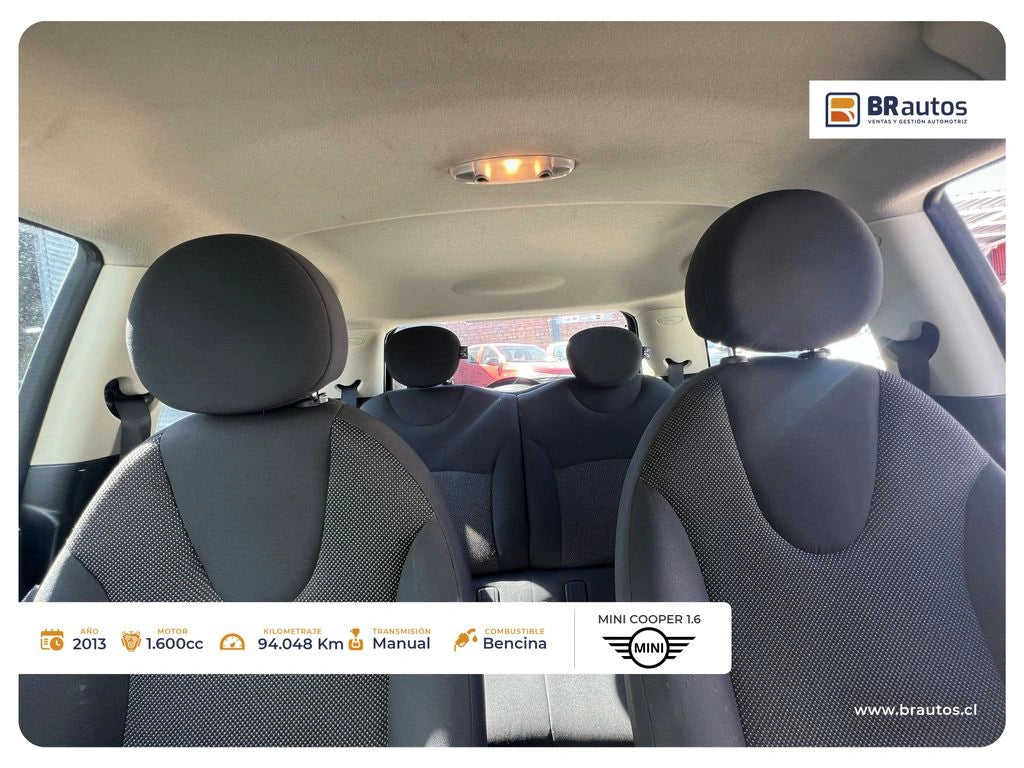MINI Cooper 1.6 2013 | 94.048 KM | Caja Mecánica | Los Angeles