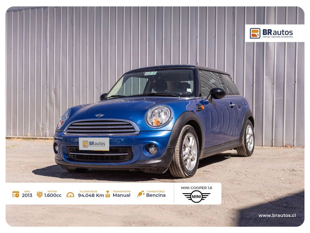 MINI Cooper 1.6 2013 | 94.048 KM | Caja Mecánica | Los Angeles