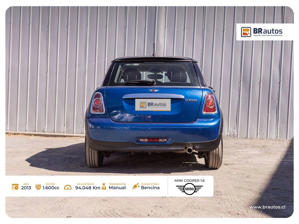 MINI Cooper 1.6 2013 | 94.048 KM | Caja Mecánica | Los Angeles