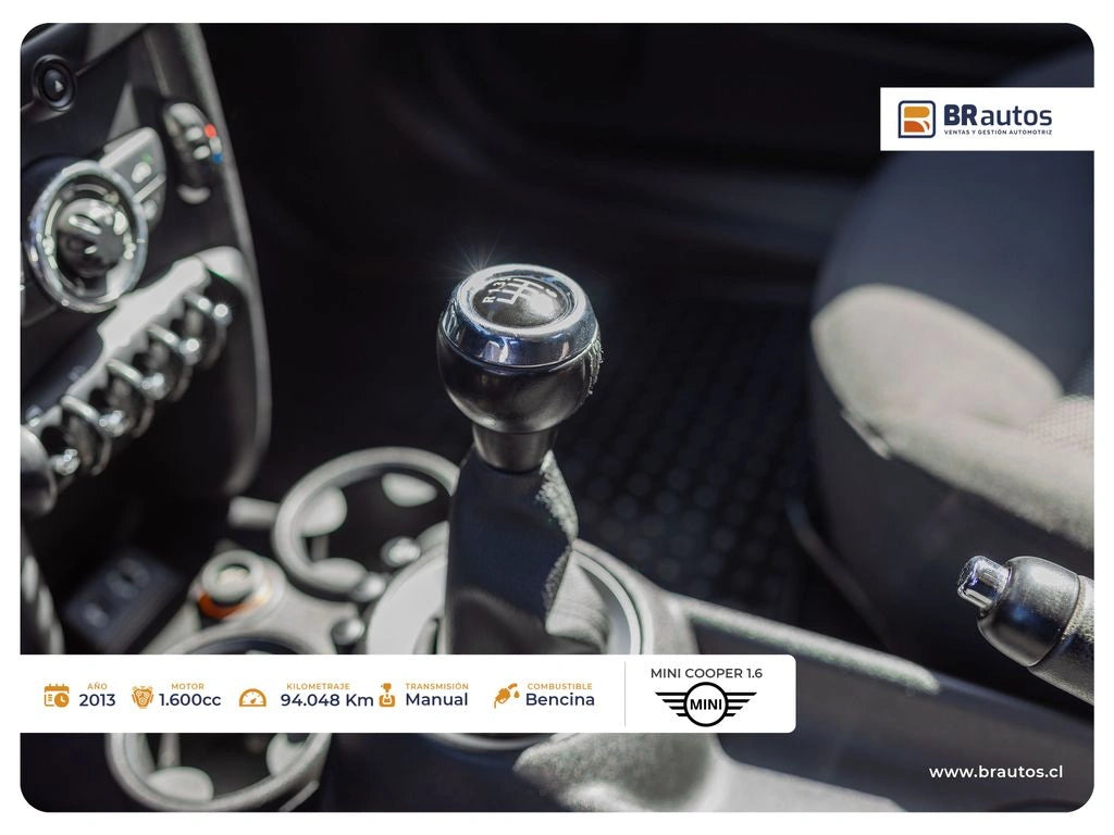 MINI Cooper 1.6 2013 | 94.048 KM | Caja Mecánica | Los Angeles