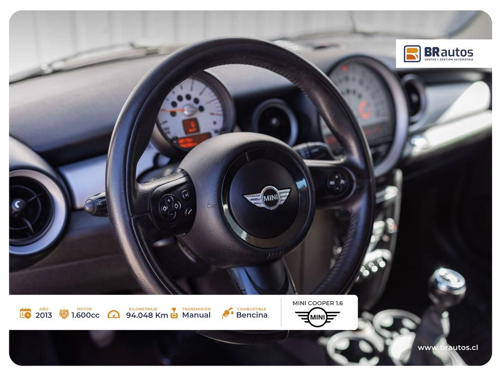 MINI Cooper 1.6 2013 | 94.048 KM | Caja Mecánica | Los Angeles