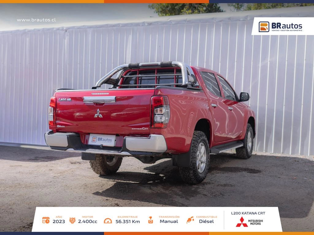 Mitsubishi L200 Katana CRT 2.4 Diésel 2023 | 4x4 | 56.351 KM | Caja 6MT - Los Angeles