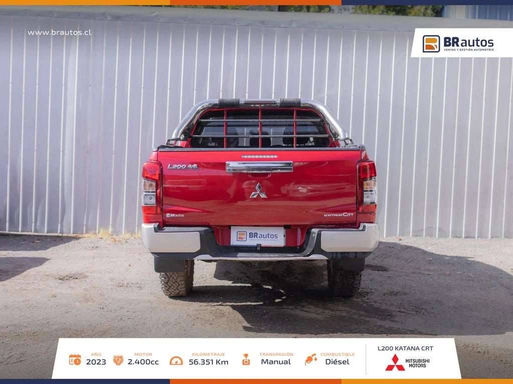 Mitsubishi L200 Katana CRT 2.4 Diésel 2023 | 4x4 | 56.351 KM | Caja 6MT - Los Angeles