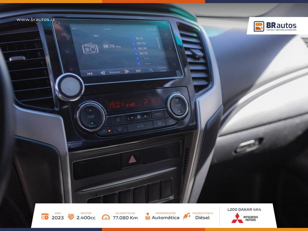 Mitsubishi L200 Dakar CRS 2.4 Turbo Diésel 2023 | 4x4 | Automática | Los Ángeles
