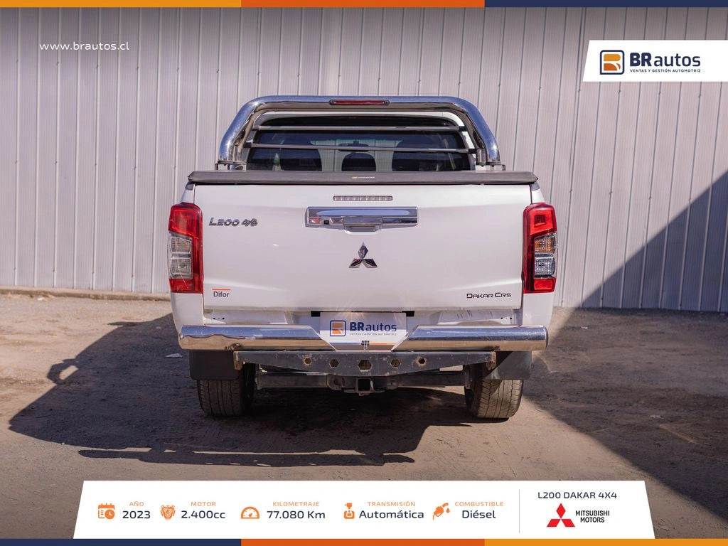 Mitsubishi L200 Dakar CRS 2.4 Turbo Diésel 2023 | 4x4 | Automática | Los Ángeles