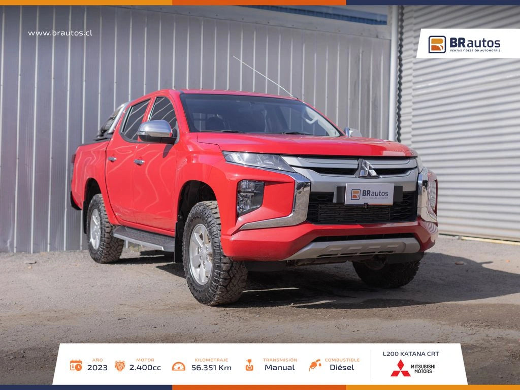 Mitsubishi L200 Katana CRT 2.4 Diésel 2023 | 4x4 | 56.351 KM | Caja 6MT - Los Angeles
