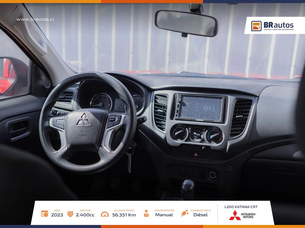 Mitsubishi L200 Katana CRT 2.4 Diésel 2023 | 4x4 | 56.351 KM | Caja 6MT - Los Angeles