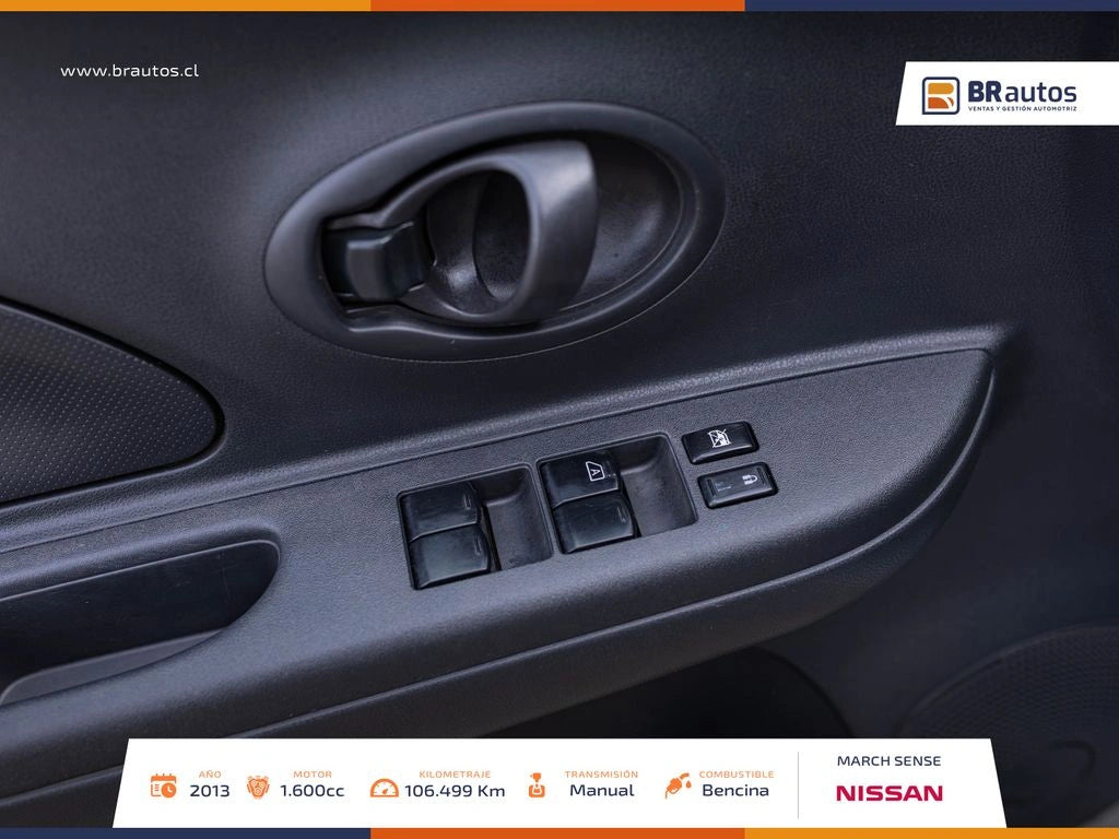 Nissan March Sense 1.6 2013 | 106.499 KM | Motor Japonés | Los Angeles