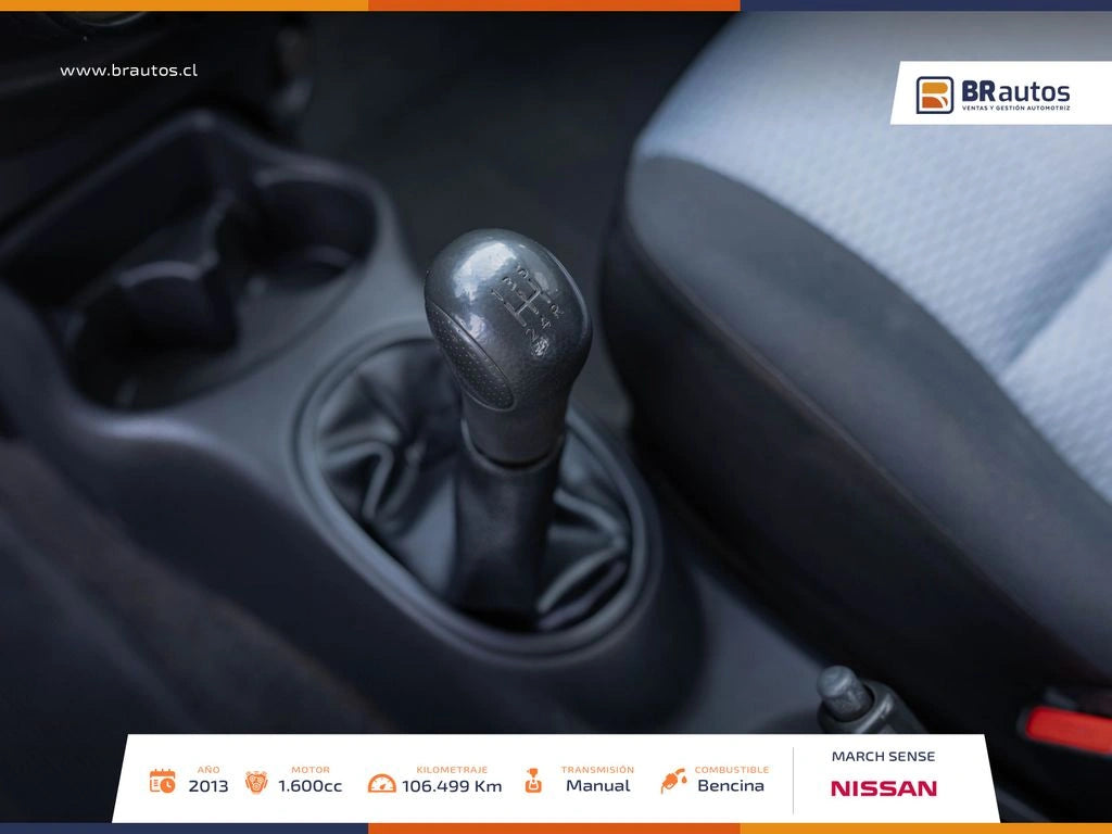 Nissan March Sense 1.6 2013 | 106.499 KM | Motor Japonés | Los Angeles