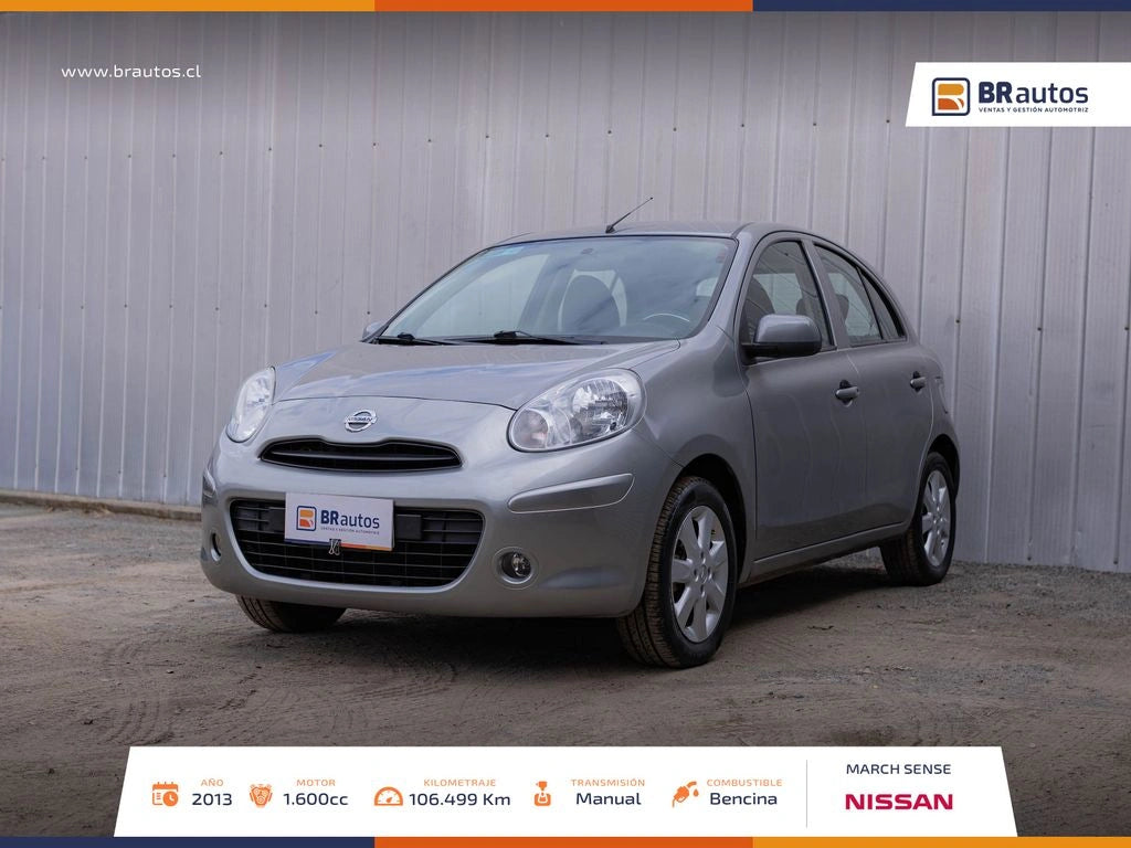 Nissan March Sense 1.6 2013 | 106.499 KM | Motor Japonés | Los Angeles