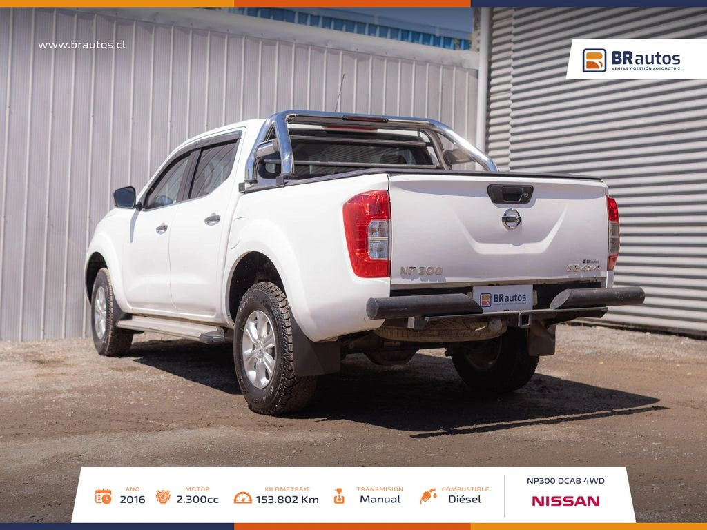Nissan NP300 2.3 Turbo Diésel 2016 | 4x4 | Cabina Simple | Los Angeles