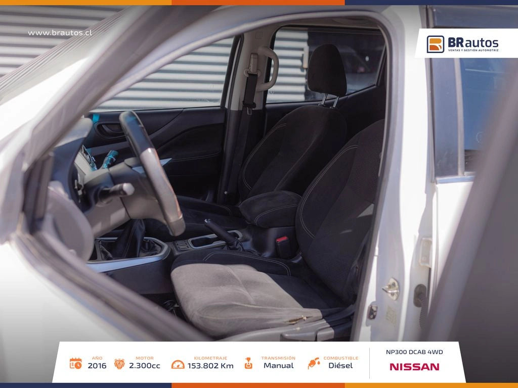 Nissan NP300 2.3 Turbo Diésel 2016 | 4x4 | Cabina Simple | Los Angeles