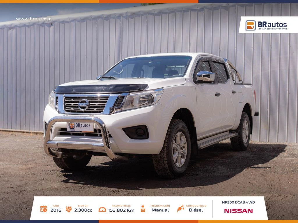 Nissan NP300 2.3 Turbo Diésel 2016 | 4x4 | Cabina Simple | Los Angeles