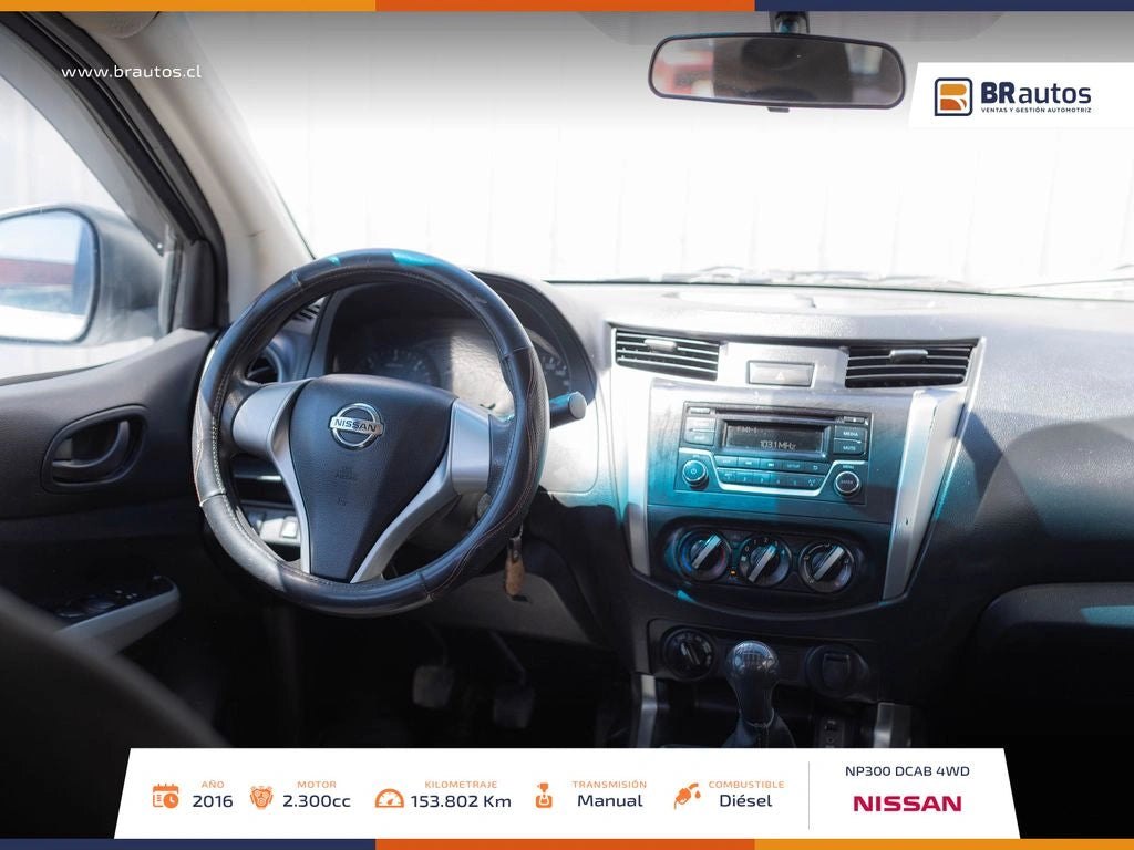 Nissan NP300 2.3 Turbo Diésel 2016 | 4x4 | Cabina Simple | Los Angeles