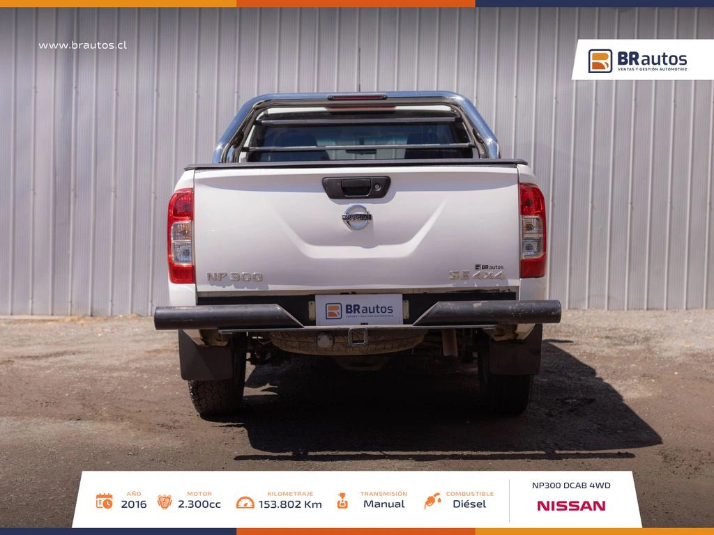 Nissan NP300 2.3 Turbo Diésel 2016 | 4x4 | Cabina Simple | Los Angeles