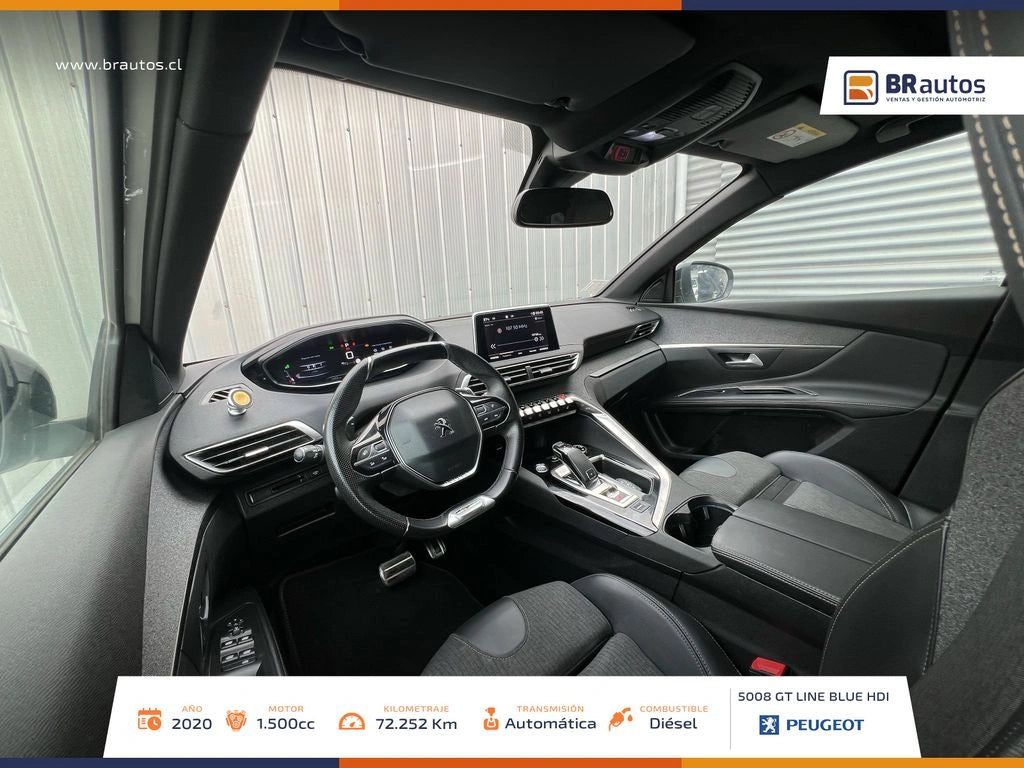 Peugeot 5008 GT Line BlueHDi 2020  | 72.252 KM | Diésel - Los Angeles