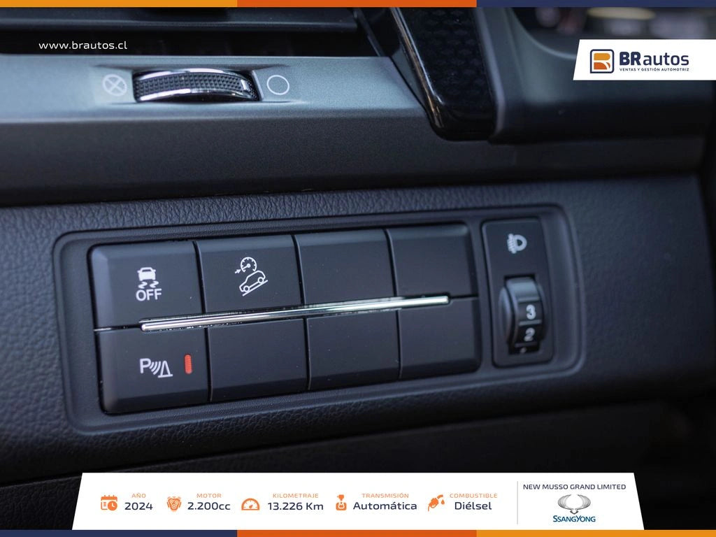 SsangYong New Musso Grand Limited 2.2 Diésel 2024 | 4WD | 13.226 KM | Los Angeles