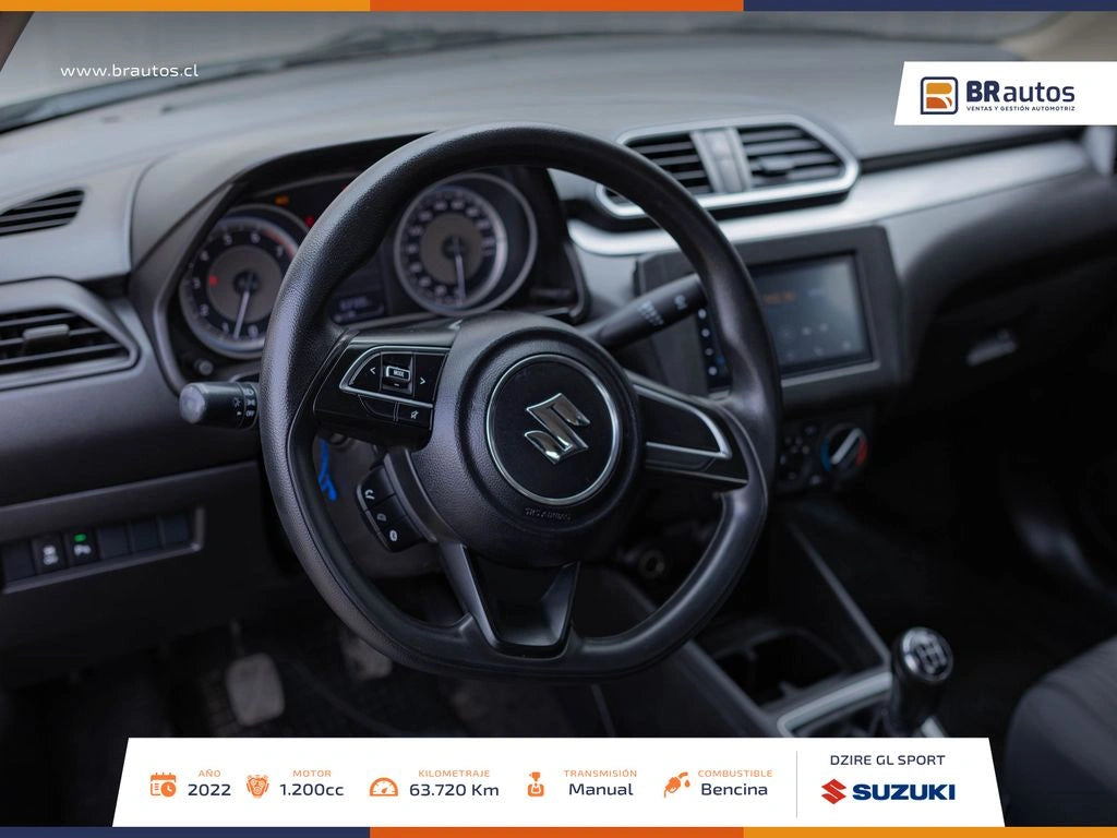 Suzuki Dzire GLX 1.2 2022 | 63.720 KM | Versión Full | Los Angeles