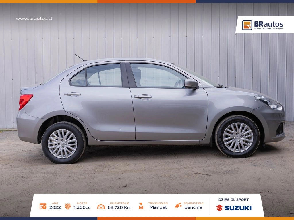 Suzuki Dzire GLX 1.2 2022 | 63.720 KM | Versión Full | Los Angeles