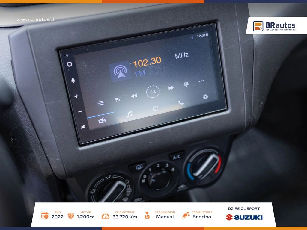 Suzuki Dzire GLX 1.2 2022 | 63.720 KM | Versión Full | Los Angeles