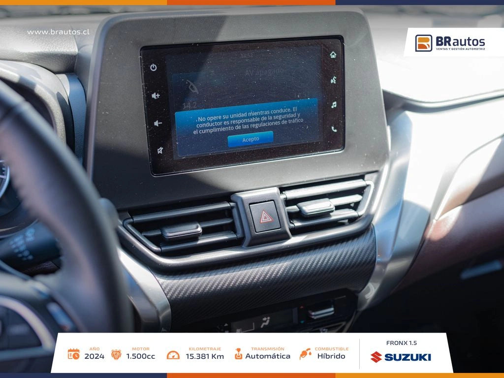 Suzuki Fronx GL 1.5 Hybrid 2024 | Solo 15.381 KM | Tecnología Híbrida - Los Angeles