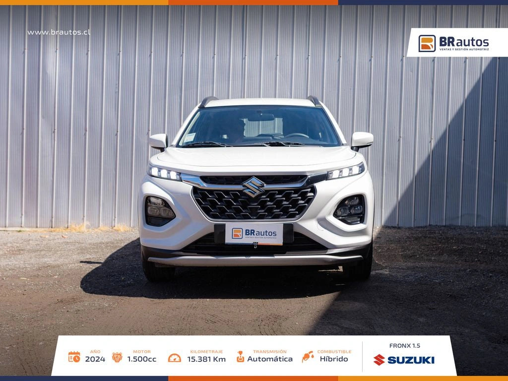 Suzuki Fronx Hybrid 2024 frente moderno luces LED