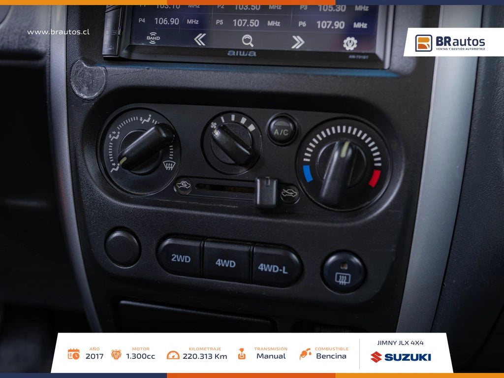 Suzuki Jimny JLX 1.3 2017 | 4WD Real | Los Angeles